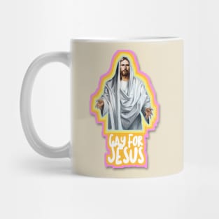 † Gay For Jesus † Mug